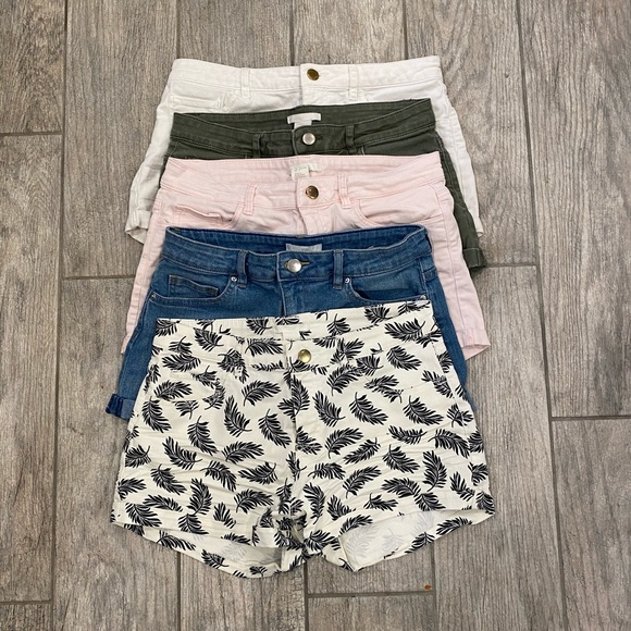 H&M Denim Shorts Lot - 5 Pairs - Picture 2 of 16